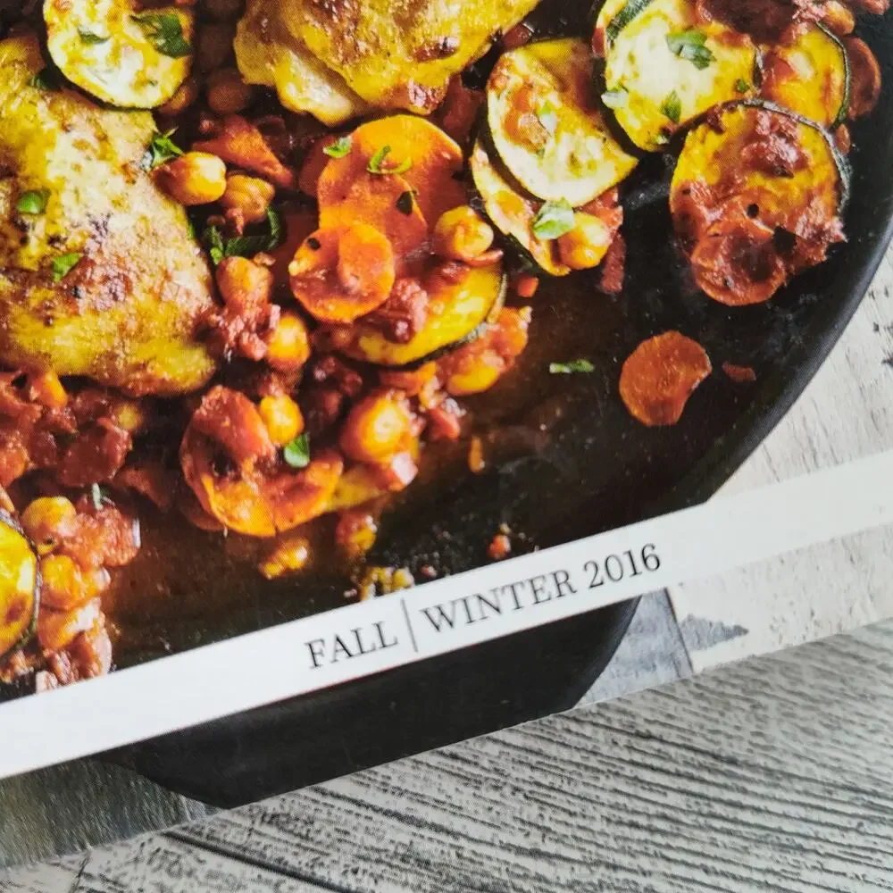 Pampered Chef Seasons‎ Best 2016 Fall Winter Cookbook Booklet Recipes